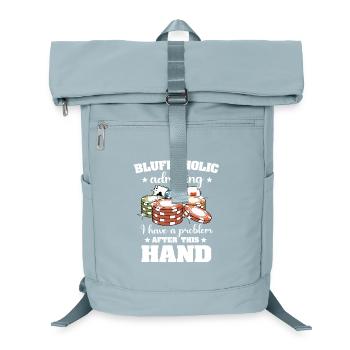 Poker Poker Players - Laptop Backpack - ice blue - Front