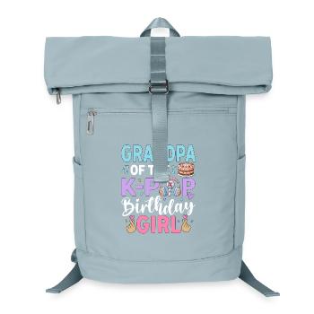 Grandpa Of The K-Pop Birthday Girl - Laptop Backpack - ice blue - Front
