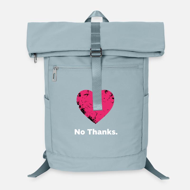 Nein Danke Herz Laptop-Rucksack 