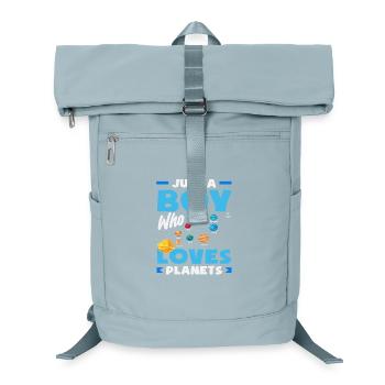 Only one boy who loves planets Space - Laptop Backpack - ice blue - Front