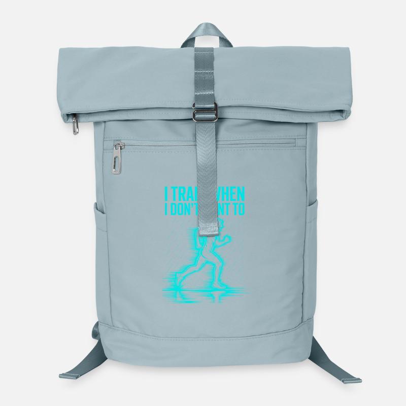 I train even when I don't feel like it – runner Laptop Backpack