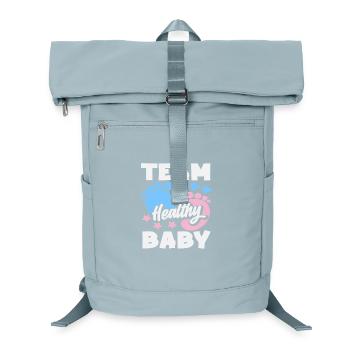 Fête de révélation du sexe de l’équipe Bébé en Bonne Santé - Sac à dos ordinateur - bleu glacier - Devant