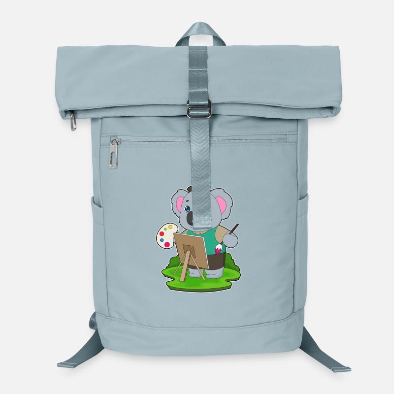 Koala Maler Pinsel Malen Laptop-Rucksack 