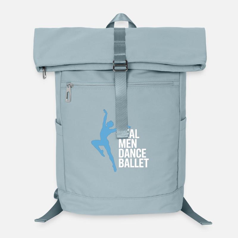 T-shirt de ballet de danse masculine – Danseur de ballet Sac à dos ordinateur