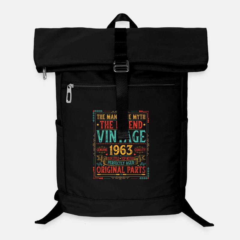 Legend Vintage 1963 Originalteile Laptop-Rucksack 