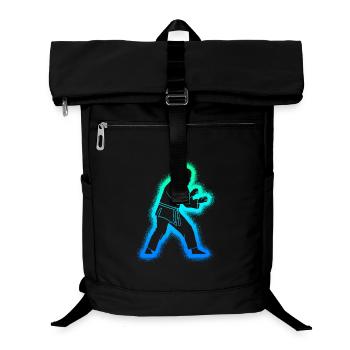 Judo Judoka Men Children Boys Martial Arts - Laptop Backpack - black - Front