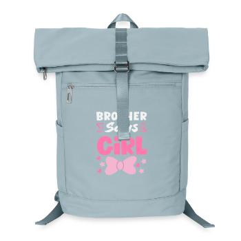 Frère dit que la fille révèle le sexe - Sac à dos ordinateur - bleu glacier - Devant