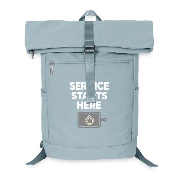 Prep Cook Kitchen Prep Back Of House Line - Laptop Backpack - ice blue - Front