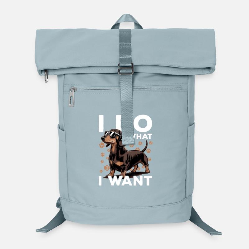 Funny Dog Breed Dachshund Laptop-Rucksack 