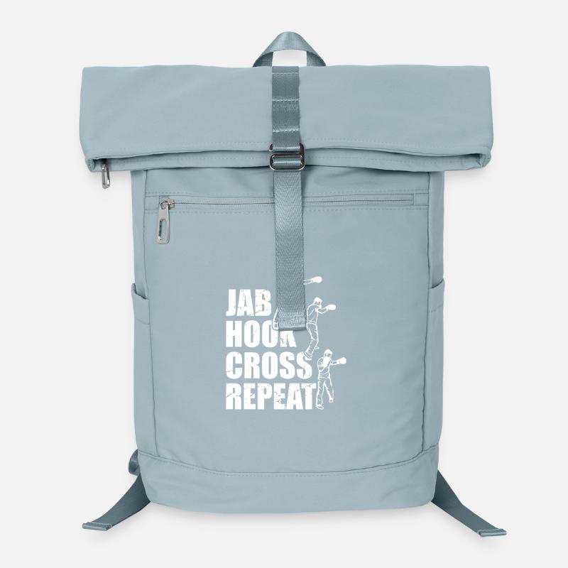 Jab Hook Cross Repeat Laptop Backpack
