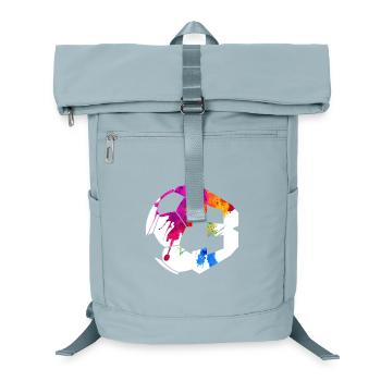 NO. 3 FOOTBALLER NUMBER 3 FOOTBALL 3RD BIRTHDAY - Laptop Backpack - ice blue - Front