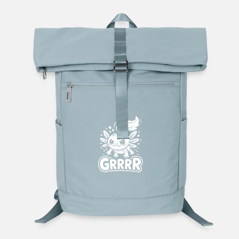 Grump Axolotl Laptop-Rucksack 