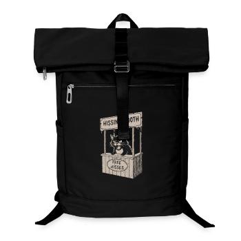 Stand de chat dans la Cabine du Sifflement - Sac à dos ordinateur - noir - Devant