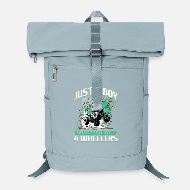 Quad ATV Boy Men Four Wheeler Laptop-Rucksack 