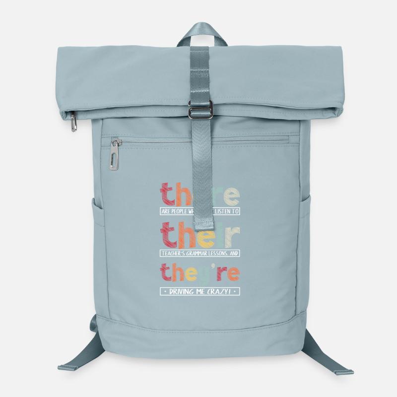 Là-bas, ils sont drôles, prof d’anglais de grammaire Sac à dos ordinateur
