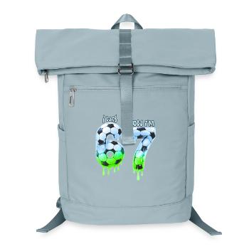 7th birthday soccer, shirt, im shirt years, t-shir - Sac à dos ordinateur - bleu glacier - Devant