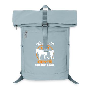 Reiten Pferdeliebhaber Reiterhof Pferde - Laptop-Rucksack  - Eisblau - Vorne