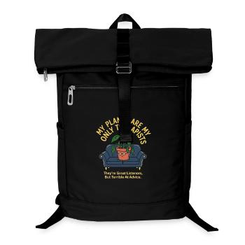 Humour sur la santé mentale - Sac à dos ordinateur - noir - Devant