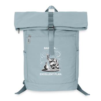 Katzenbesitzer Humor Katzenlogik Lustiges Katzen - Laptop-Rucksack  - Eisblau - Vorne