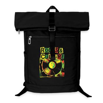 Roots And Culture Reggae - Laptop-Rucksack  - Schwarz - Vorne