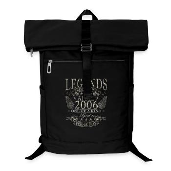 April 2006 Vintage Birthday Gift - Laptop Backpack - black - Front