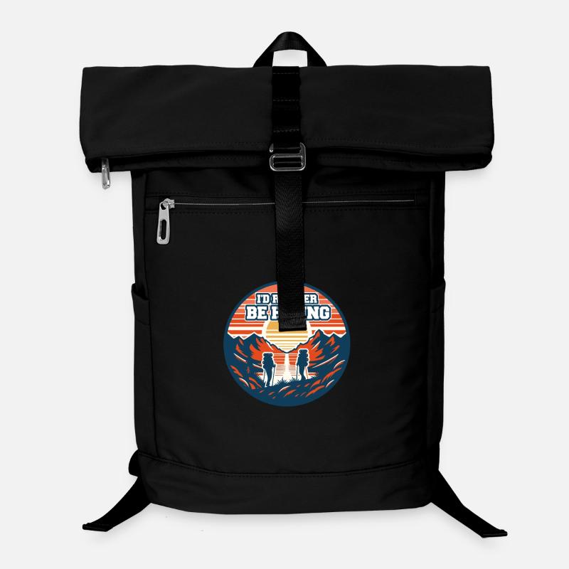 Hiking Bergsteigen Spruch Sprüche Wandern Laptop-Rucksack 