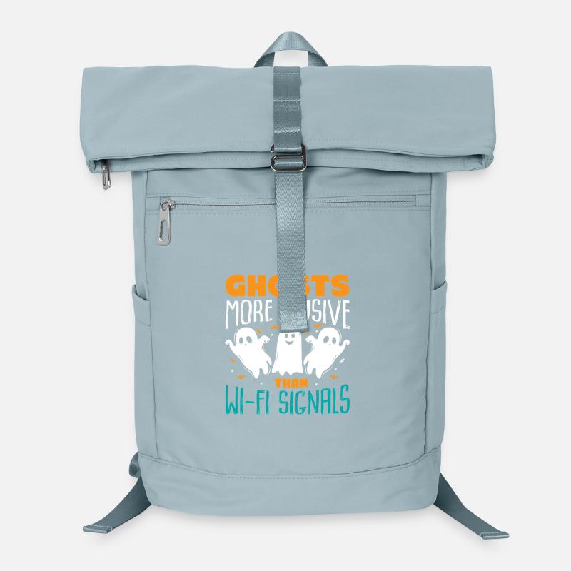 Geisterjäger Halloween Englisch Spruch Laptop-Rucksack 