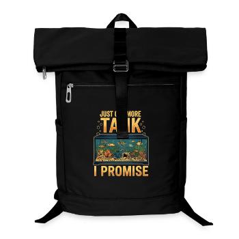 Aquarium dit juste un aquarium de plus - Sac à dos ordinateur - noir - Devant