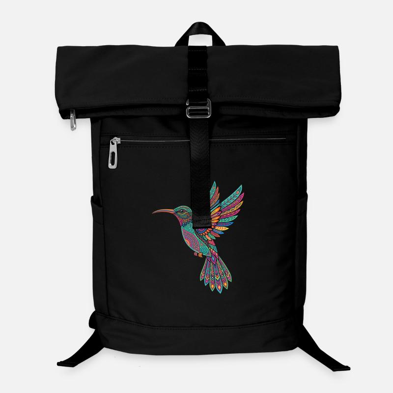 Alebrije Kolibri Mexikanisches Volk Laptop-Rucksack 