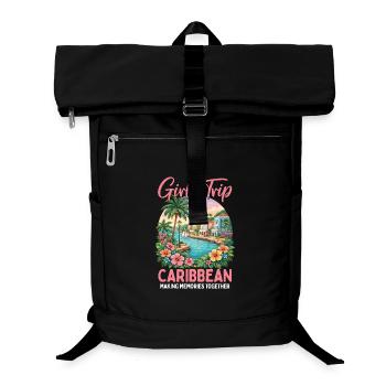 Girls Trip Caribbean - Laptop Backpack - black - Front