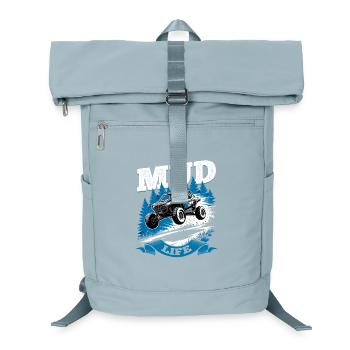 UTV Off Road 4 Wheeler Side by side - Laptop Backpack - ice blue - Front