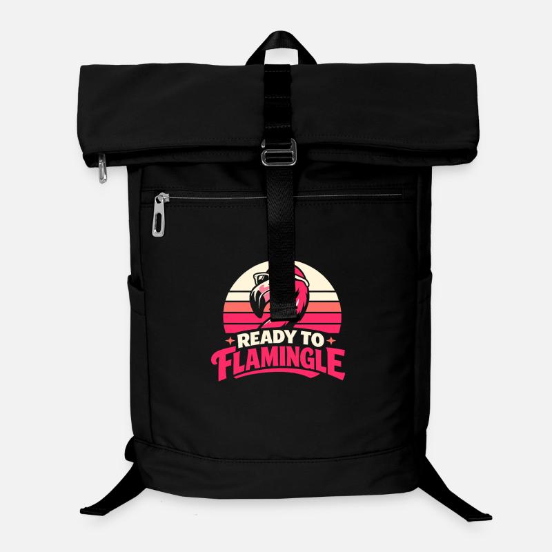 Ready to Flamingle Laptop-Rucksack 