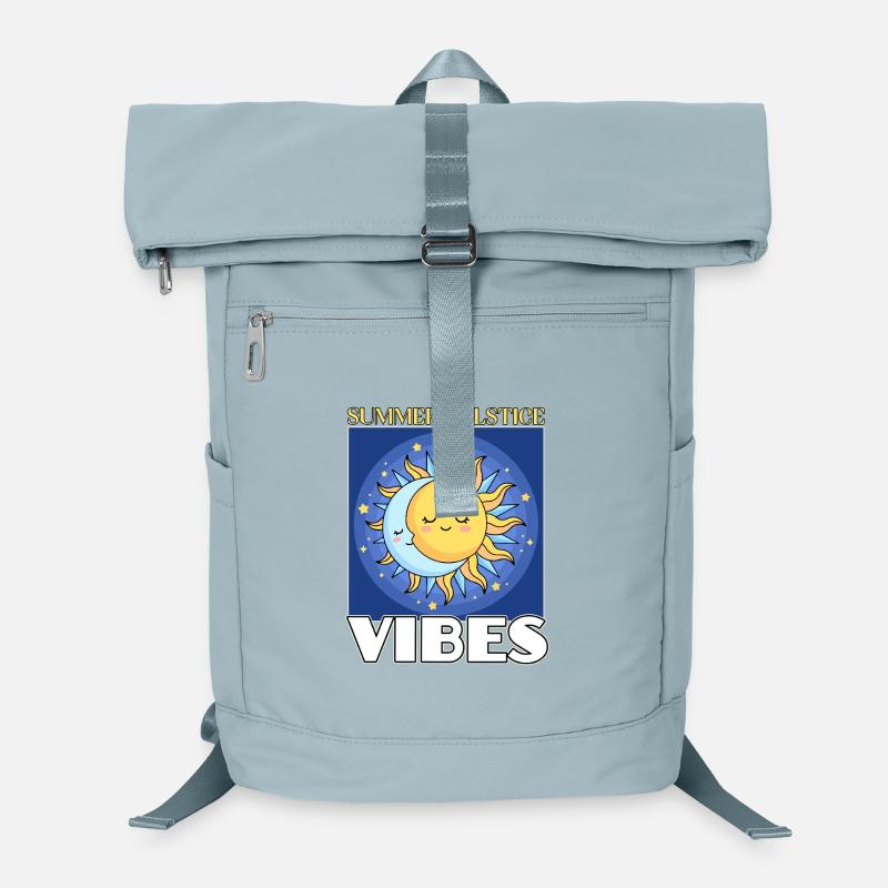 Litha Pagan Summer Solstice Midsummer Midsommar Laptop Backpack