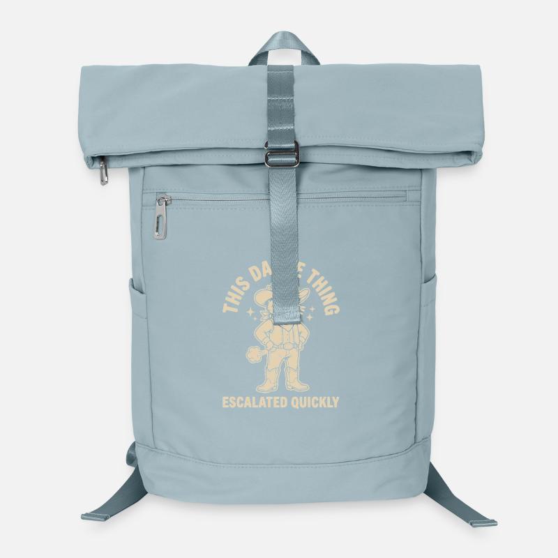 This Dance Thing Escalated Quickly Funny Dancer Laptop-Rucksack 