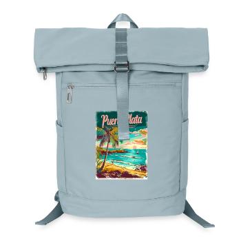  Puerto Plata Paradiesische Strände und - Laptop-Rucksack  - Eisblau - Vorne