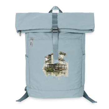 Urban Jungle Modern House - Laptop-Rucksack  - Eisblau - Vorne
