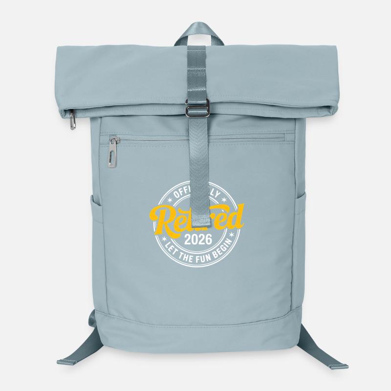 Retired 2026 Funny Retired Graphic Men Retirement Sac à dos ordinateur