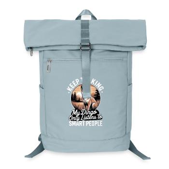  Dingo Australischer Wildhund Tierliebhaber Design - Laptop-Rucksack  - Eisblau - Vorne