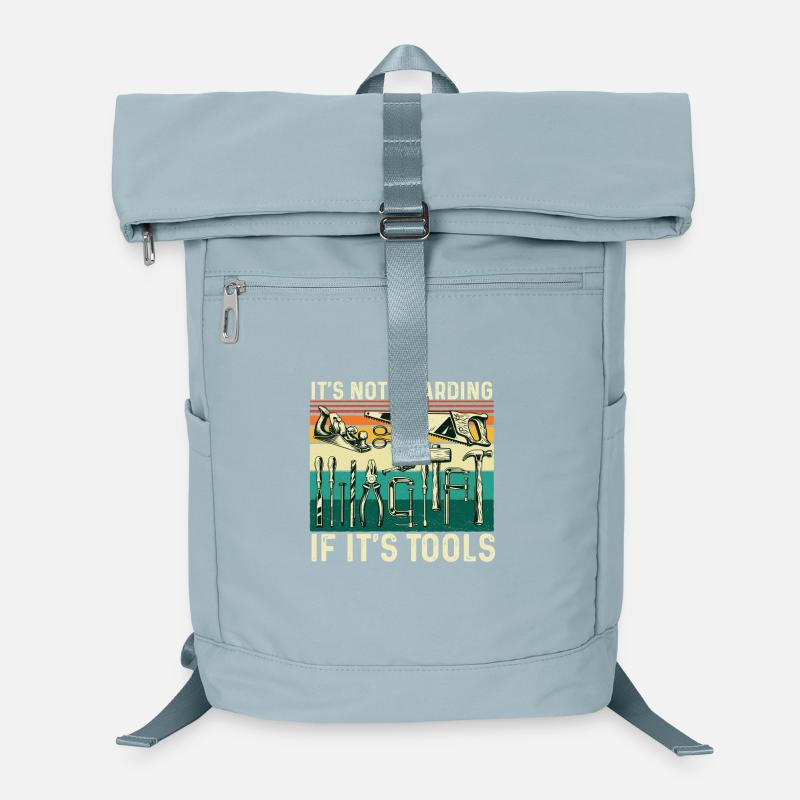 Not Hoarding If Tools Woodworking Humor Laptop Backpack