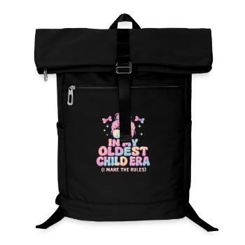 Daughter Family Humor In My Oldest Child Era - Laptop Backpack - black - Front