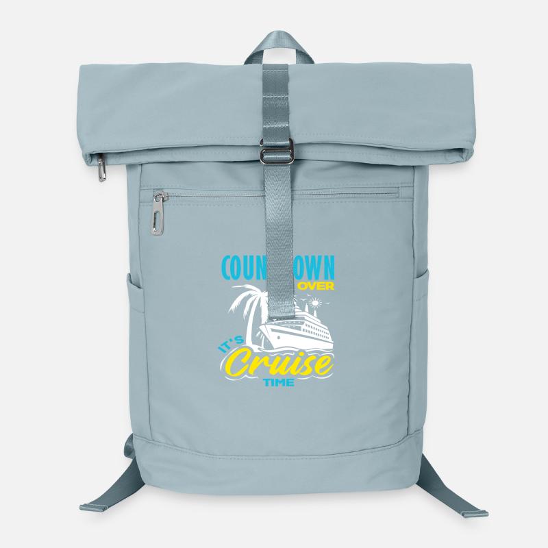 Countdown Is Over Its Cruise Time Urlaub Laptop-Rucksack 