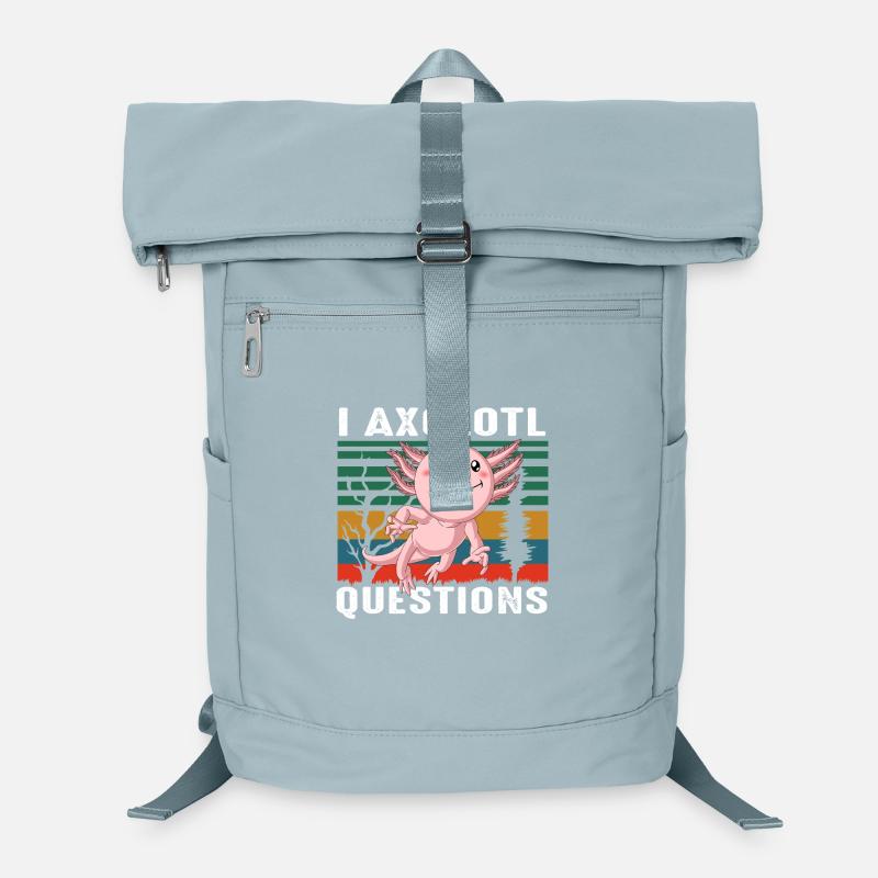 Axolotl Animal Lover Geschenkkunst Laptop-Rucksack 