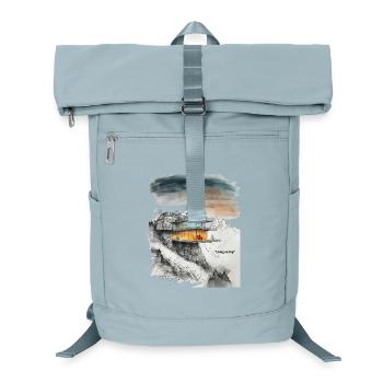Leben auf der Top Villa - Laptop-Rucksack  - Eisblau - Vorne