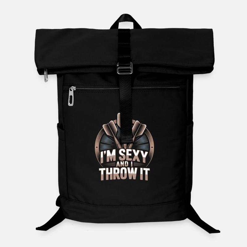 Conception de fléchettes pour joueurs de fléchettes pour les fans de fléchettes Sac à dos ordinateur