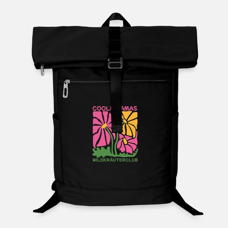 Coole Mama im Wildkräuterclub Geschenkidee Laptop-Rucksack 