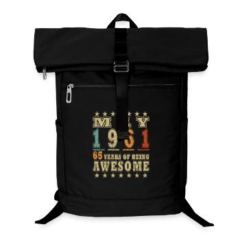 May 1961 Birthday Legend - Laptop Backpack - black - Front