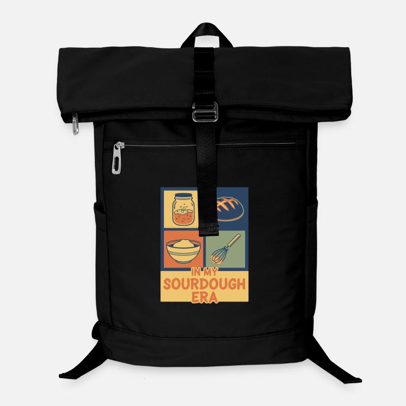 Sourdough Bread Baking Baker My Sourdough Era Laptop Backpack