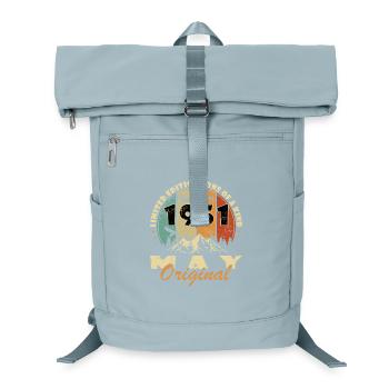 1951 Made in May Original - Laptop-Rucksack  - Eisblau - Vorne