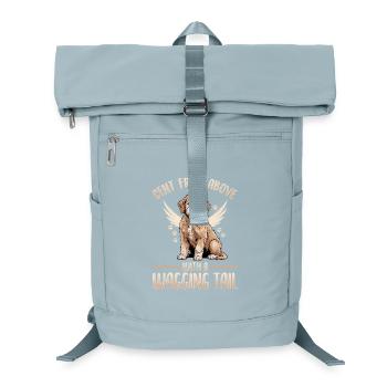 Race de chien Goldendoodle - Sac à dos ordinateur - bleu glacier - Devant