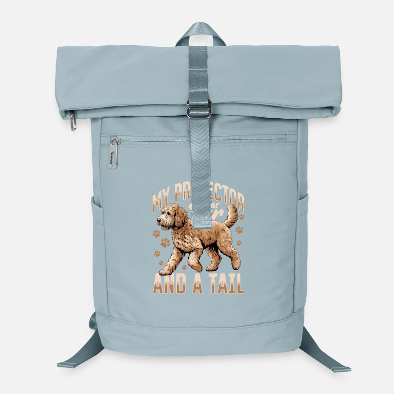 Race de chien Goldendoodle Sac à dos ordinateur
